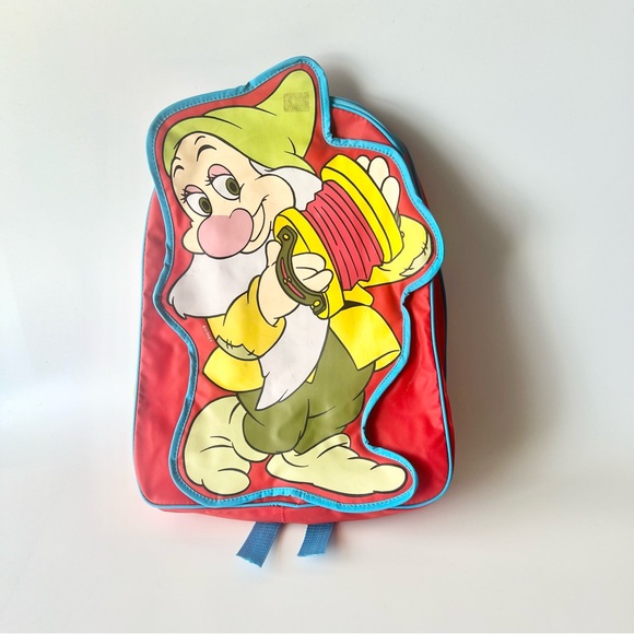 Disney Other - NWT old stock disney snow white and the seven dwarfs bashful kids backpack